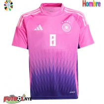 Camiseta Alemania Toni Kroos #8 Visitante Equipación Eurocopa 2024 manga corta